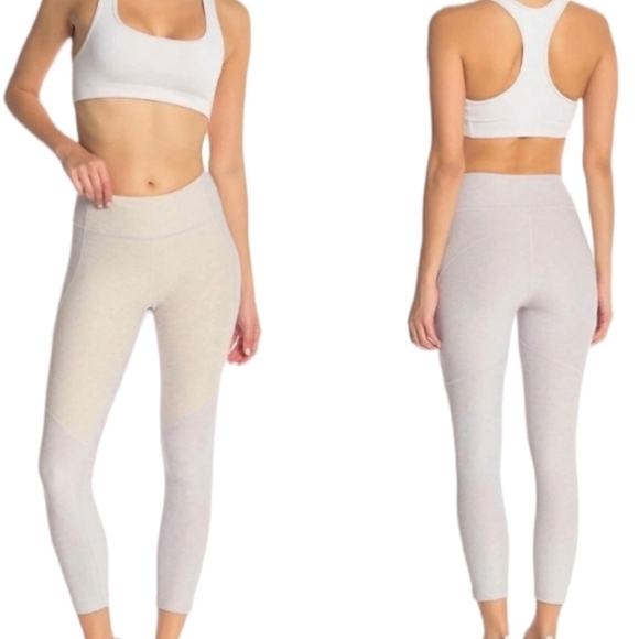 OUTDOOR VOICES Color Blocked Leggings , Size L - Picture 1 of 7